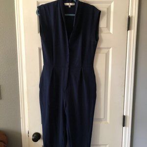 Cupcakes and Cashmere Navy Blue Jumpsuit
